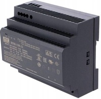 HDR-150-12 AC-DC, 135.6Вт, вход 85...264 В AC 47...63Гц/120...370В DC, выход 12В/11.3А, рег. выхода 10.8…13.8В, изоляция 3000В AC, в кожухе на DIN-рейку, 105х90х54.5мм, -30...+70°С