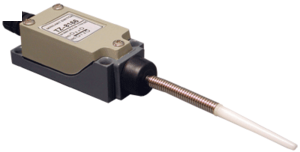 TZ-8166 IP65, 0,5…500 мм/с, част.: 120/30 опер/мин., Т=(-5…+65)°C, Влаж.=до 95%RH, Износ.: 10000000/500000раз, IP65, на откл.в сторону; пружин. шток, на конце диэлектр, Мощн.: ~5A, 250В , вшг: 64x29x25мм., вес: 106г. A42398