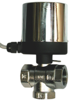 AR-GH100-2-15 P=(0…1)МПа, уплотн.: PTFE,Траб.=(-10…125)°С, Ду=12мм, присоед.=Rc1/2", Kv=15м?/ч, ход 17-19сек.,=24В, привод GH100-8Nm, корпус: Латунь хромированная, тип: Шаровый, переключающий (L-тип), вшг: 134x70x55мм, вес: 800г A18708