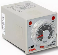 H5B-M1-220V-S  Таймер с креплением на DIN-рейку, 1S/10/S/1M/10M