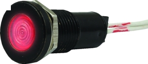 AR-AD22C-12D/L, цвет: Зеленый, Светодиод, d лампы=16мм, d монт.отв.=12мм, подключение: выводные провода, ?220В A20040