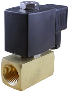 AR-3H41-09-2 (AR-YCH41-09-2), НЗ, Ду=9мм, Присоед.1/4",Нержав.сталь, Уплотн.: PTFE, Р=(0,01…12)МПа, Т=(-20…180)°С, Kv=1,45м3/ч, Катушка: S91H, ~110В, вшг:79x75x36мм, 420г. D04932