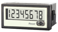 ARCOM-TC-2400, 0…99999999 с/мин/ч/д, 0…99999999имп., 150…78000об/мин, 2,5…1300Гц, 1/0/1Сухой контакт, NPN, Щитовой, Батарея, 3В, 1х(CR2) D14132