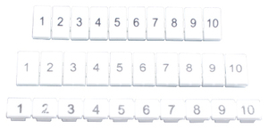 Маркировка МК1.21-30, 10х4,7 мм, 21…30, 100 цифр (10уп.)/комплект A79727