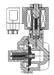 AR-YCB3125, НЗ, Ду=25мм, Присоед.1",Латунь, Уплотн.: Viton, Р=(0,03…1,6)МПа, Т=(-10…120)°С, Kv=10,32м3/ч, Катушка: S91H, ~110В, вшг:135x100x80мм, 1200г. D12062