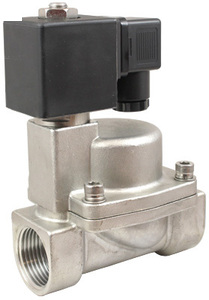 AR-2H21-25 (AR-YCH21-25), НЗ, Ду=25мм, Присоед.1",Нержав.сталь, Уплотн.: PTFE, Р=(0,5…5)МПа, Т=(-20…180)°С, Kv=10,24м3/ч, Катушка: S21H, =24В, вшг:145x101x65мм, 1800г. D05996