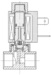 AR-1M22252 (AR-YCSM22252), НО, Ду=2,5мм, Присоед.1/4",Латунь, Уплотн.: Viton, Р=(0…0,8)МПа, Т=(-10…120)°С, Kv=0,15м3/ч, Катушка: SA11B, =24В, вшг:73x32x25мм, 178г. A29668