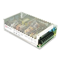 AD-155A AC-DC с зарядником, 155Вт, вход 88…264В AC, 47…63Гц /124…370В DC, выход 1: 13.8В/0…11.5A, выход 2: 13.3В/0…0.50A (Зарядник), изоляция 3000В AC, в кожухе 199х110х50мм, -10…+50°С  