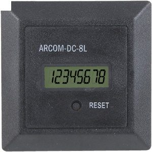ARCOM-DC-8L, Тип-Электронный,ЖКИ, 8 разр., Вход: =/~12…85В, Пит.:=/~12…85В, без кнопки сброса A89543