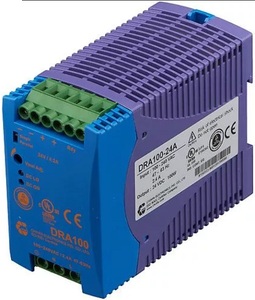 DRA100-48A AC-DC, 100Вт, вход 90…264В AC, 47…63Гц / 120…375В DC, выход 48В/2,1A, паралл. Вкл., изоляция 3000В AC, на DIN-рейку: 90х54х114мм, -25…+71°С  