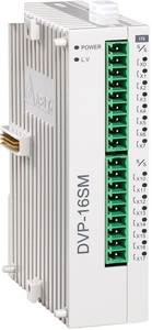 DVP08SN11R  Модуль дискретных выходов: 8DO (Relay), 24V DC Power, SLIM