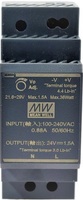 HDR-30-12 AC-DC, 24Вт, вход 85...264 В AC 47...63Гц/120...370В DC, выход 12В/2А, изоляция 3000В AC, в кожухе на DIN-рейку, 35х90х54.5мм, -30...+70°С