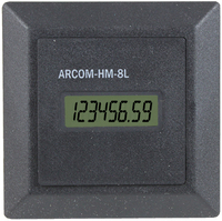ARCOM-HM-8L, тип.-счетчик времени наработки, ЖКИ, кол.разр.-8, уст.-0…999999ч.59м., вх.=/~12...85В, Пит.: =/~12...85; Цвет: Черный, вшг: 71х71х36мм. A42448