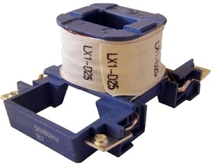 Катушка LX1-BD-D2, Управляющее U: =24В, подходит к пускателю LP1-D09, LP1-D12, LP1-D18 A41032