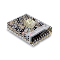 LRS-100-15 AC-DC, 105Вт, вход 85…264В AC, 47…63Гц / 120…370 В DC, выход 15В/7A, рег. вых ±10% , изоляция 3750В AC, в кожухе 129х97х30мм, -30…+70°С