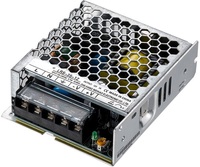 LRS-35-12 AC-DC, 36Вт, вход 85…264В AC, 47…63Гц / 120…370 В DC, выход 12В/3A, рег. вых ±10% , изоляция 3750В AC, в кожухе 99х82х30мм, -30…+70°С