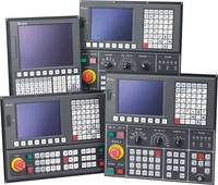 NC-300A-MI-AE  Устройство ЧПУ для обрабатывающих центров и фрезерно–сверлильно–расточных и др. станков (4 оси + шпиндель), блок управления со встроенным дополнительным станочным пультом, экран 8", англ. язык интерфейса, встроенный станочный пульт