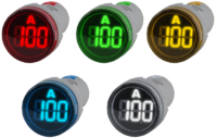 Omix R30-A-Y трансф.вкл: до ~100А, 1ф., Экран-1 СД*3р, кл.1,5%, пит.: ~220В, желтый, трансформатор в комплекте A42974