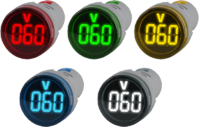 Omix R30-DV1-R (=5…60)В, Фаз=1, Экран-1 СД*3р, кл.4% ,красный D14751
