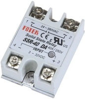 SSR-50AA  Однофазные твердотельные реле 50A AC to AC, 24 ~ 380 В AC