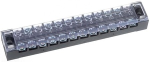 Клеммник TB-3512, контактов: 12, сечение: 3,5 мм, ток: 35А 
