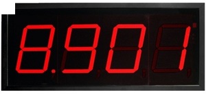 ВЕХА-ЧТВ-НТ127-RS485-AC220 (Часы), Высота букв:127мм, U пит:~220В A42417