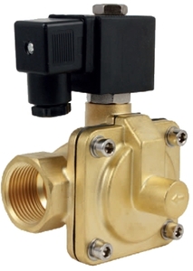 AR-YCB3220, НО, Ду=20мм, Присоед.3/4",Латунь, Уплотн.: Viton, Р=(0,03…1,6)МПа, Т=(-10…120)°С, Kv=7,99м3/ч, Катушка: S91H, ~220В, вшг:124x95x69мм, 1155г. D12092